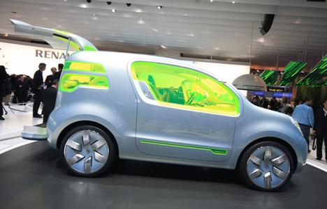   ,  Renault   ,   Z.E. Concept.         ,  Kangoo be bop,    ,  ,  . 

,    