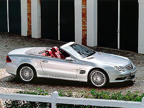 Mercedes-Benz SL 55 AMG-новейшая история от DaimlerChrysler
нажми, чтобы увидеть следующую фотографию